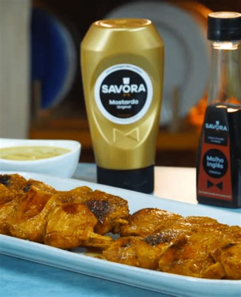 Espetinhos De Frango Tandoori Savora