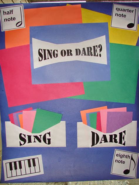 Sofia's Primary Ideas: Sing or Dare- Singing Time Idea