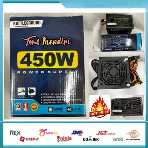 Jual Power Supply Simbadda 450 Watt Simbada 450w 20 4Pin Garansi