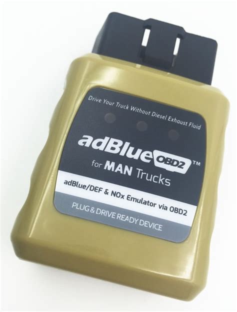 Adblue Obd2 Emulator For Trucks Plug And Drive Ready Device