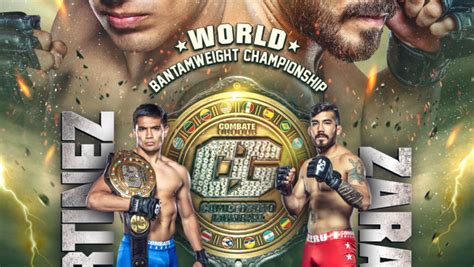 Combate Global To Feature Bantamweight Title Fight Next