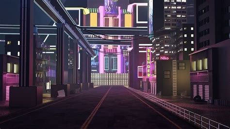 3D Model Cyberpunk City VR AR Low Poly CGTrader