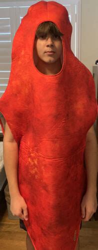 Spirit Halloween Costume Flamin Hot Cheetos Men Or Wo Gem