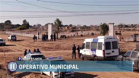 Operativo Municipal En Nueva Atlantis YouTube