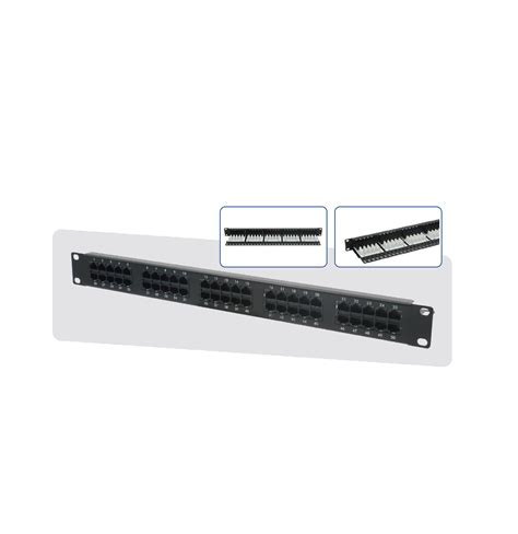 RJ11 CAT3 25 PORT 50 PORT PATCH PANEL - UP25 - UNION (China ...
