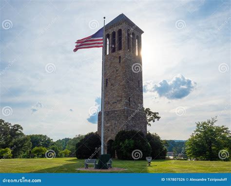 Luray Singing Tower. stock photo. Image of architectural - 197807526