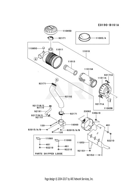 Kawasaki Fh V Bs Stroke Engine Fh V Parts Diagram For Air