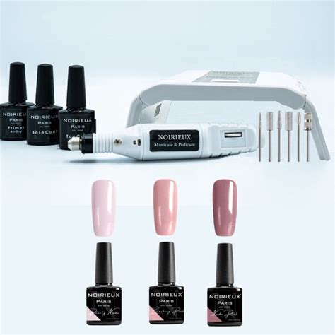 Gellak Starterspakket NUDE Gellak Gellak Set 3 NUDE Top Kleuren Gellak Nagellak Bol