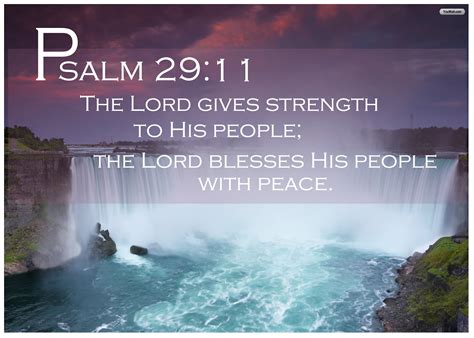 The Promises Of Destiny The Lord Gives Strength To His People The