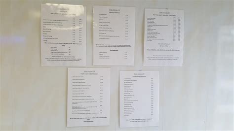 Menu At Dicky Donuts LTD Restaurant Bridgend