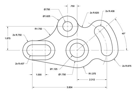 20 Days Of 2d Autocad Exercises 17