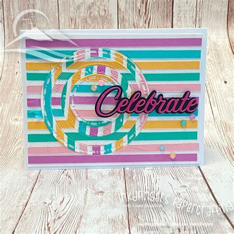 Inkyfingers Tutorial: Celebrate the New In Colors with a Circles ...