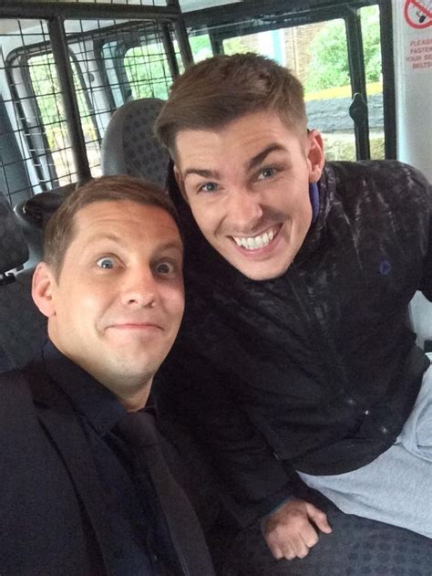 The Amazing And Wonderful Actors James Sutton And Kieron Richardson Filming Together Love It