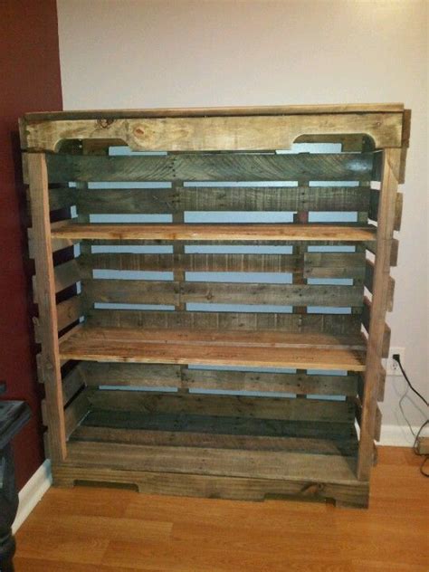 Pallet shelf | Pallet shelves diy, Pallet diy, Diy pallet projects