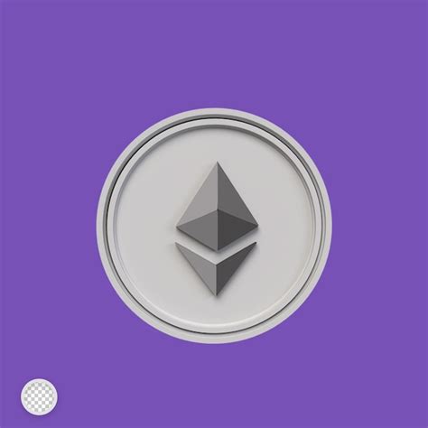 Premium Psd Ethereum Cryptocurrency D Render Illustration