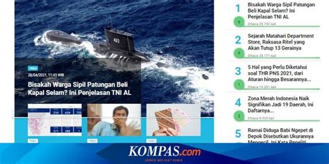 Populer Tren Warga Patungan Beli Kapal Selam Pencairan Thr Pns