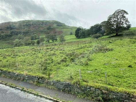 A view of the Lake District near Keswick on a cloudy day 35522451 Stock Photo at Vecteezy