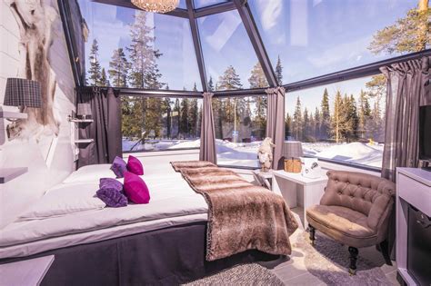 Aurora glass cabins Finland — secret-travel.guide