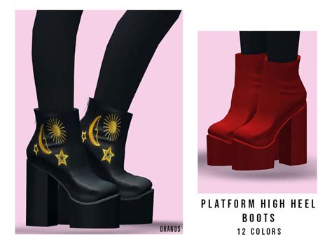 The Sims Resource Platform High Heel Boots