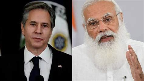 Us Secretary Of State Antony Blinken To Meet Pm Modi Eam Jaishankar On