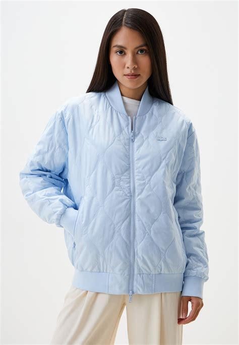 Бомбер Lacoste Lamoda Exclusive, цвет: голубой, MP002XW0ZISK — купить в ...