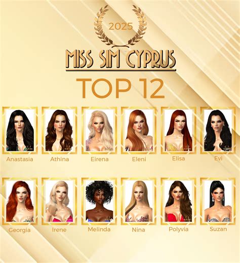 Miss Sim Cyprus - The Gorgeous Faride Pherson, Miss Sim