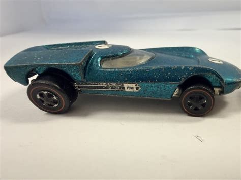 Hot Wheels Redline Turbofire Mattel Lot Of USA Gold And Aqua EBay