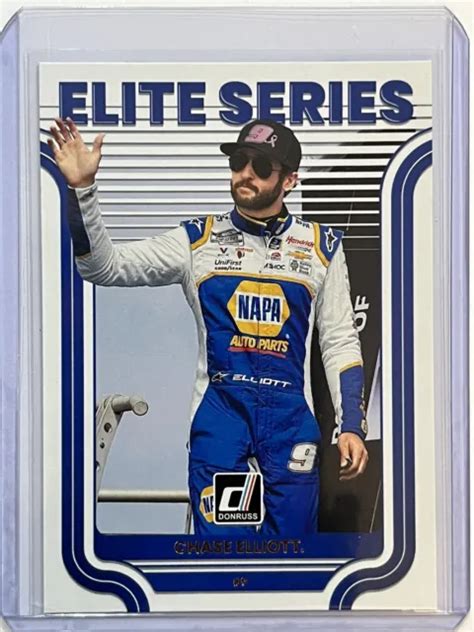 CARTE 2023 DONRUSS Racing Chase Elliott Elite Series E1 NASCAR NEUF