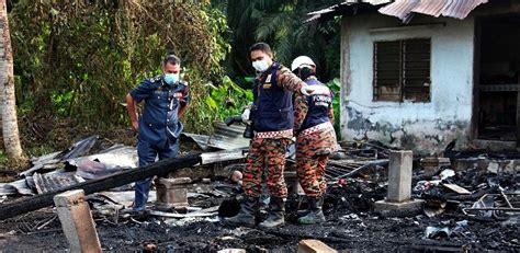 Rumah Terbakar Tiga Beranak Rentung Utusan Sarawak