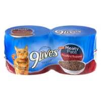 9 Lives Cat Food; Canned Or Dry!