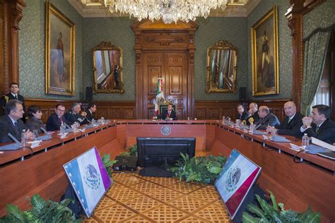 Reunión Con Integrantes De Gabinete Presidencia De La República Gobierno Gobmx