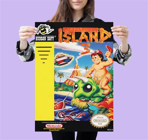 Retro Nes Poster Vintage Super Nintendo Posters 80s 90s Wall Art A5 A4