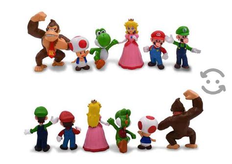 Mario Bros Pack Con 6 Figuras C U En México Ciudad De Clasf Juegos