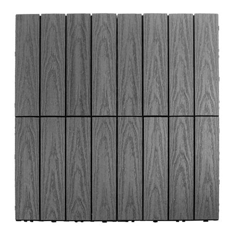 Ultrashield Naturale Composite X Interlocking Deck Tile