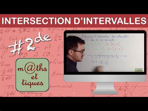 Des R Unions Et Des Intersections Nde Math Matiques