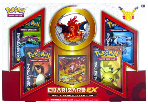 Pokemon Red & Blue Collection Box - Charizard EX | DA Card World