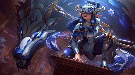 Online crop | HD wallpaper: Porcelain, Kindred, Kindred (League of ...