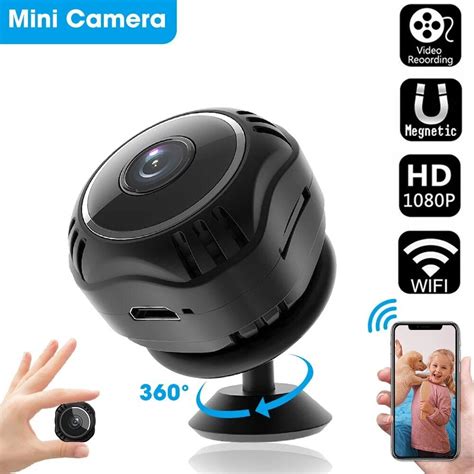 Mini Hidden Spy Camera Wireless Wifi Ip Home Security Hd 1080p Dvr