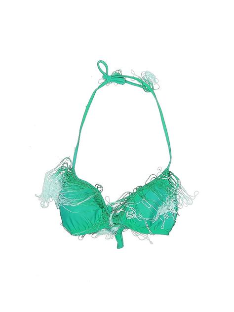 The Bikini Lab Green Swimsuit Top Size M Off Thredup