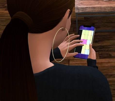 Iphone 12 Pro Max Functional Decor The Sims 4 Catalog In 2024