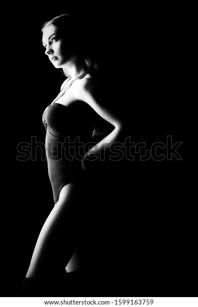 Beautiful Sexy Woman Blonde Hair Posing Stock Photo 1599163759 Shutterstock