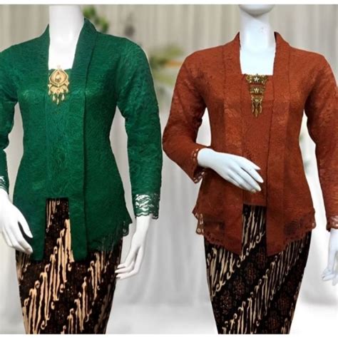modern brocade kebaya top kutubaru encim kebaya  adults jumbo kebaya