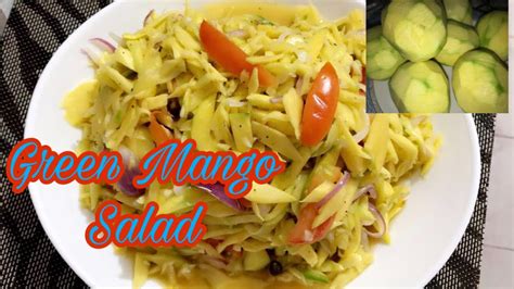 Green Mango Salad Ensaladang Mangga Filipino Style Salvoros