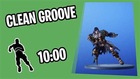 Fortnite Clean Groove Dance 10 Minutes With Countdown Fortnite