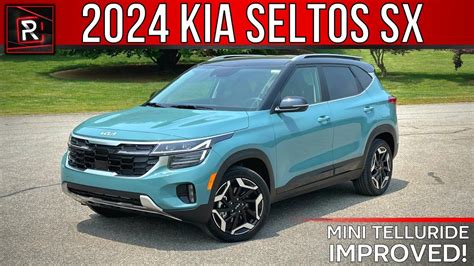 The 2024 Kia Seltos SX Is A Soulful Spacious Turbocharged Small SUV