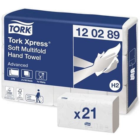 TORK Towel Hajtogatott H2 System Xpress Soft Multifold 12 02 89