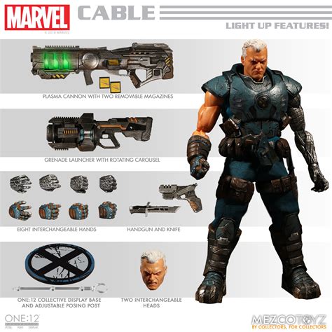 One12 Collective Marvel Cable Mezco Toyz 76860