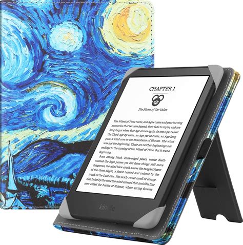 Hgwalp Universal Case For Ereaders Folio Leather Stand Cover With