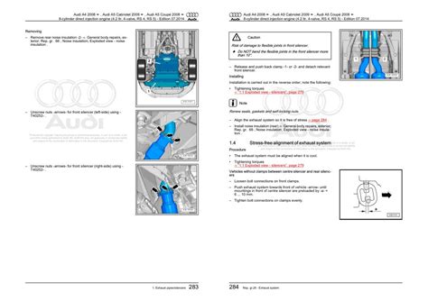 2008 2016 Audi A4 S4 Rs4 A5 Wiring Diagram And Workshop Manual Pdf