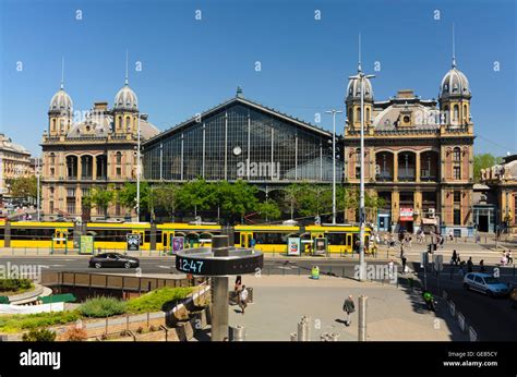 Budapest Western Railway Station Nyugati Palyaudvar Hungary